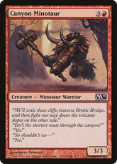 Minotauro do Desfiladeiro / Canyon Minotaur - Magic: The Gathering - MoxLand